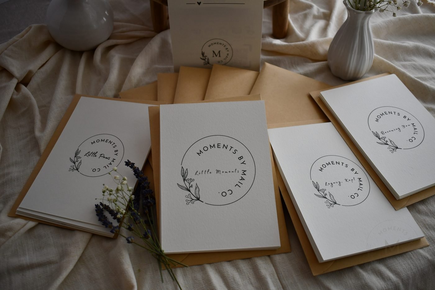 Little Moments, Becoming You, Legacy, Kept, and Little Paws collections together.